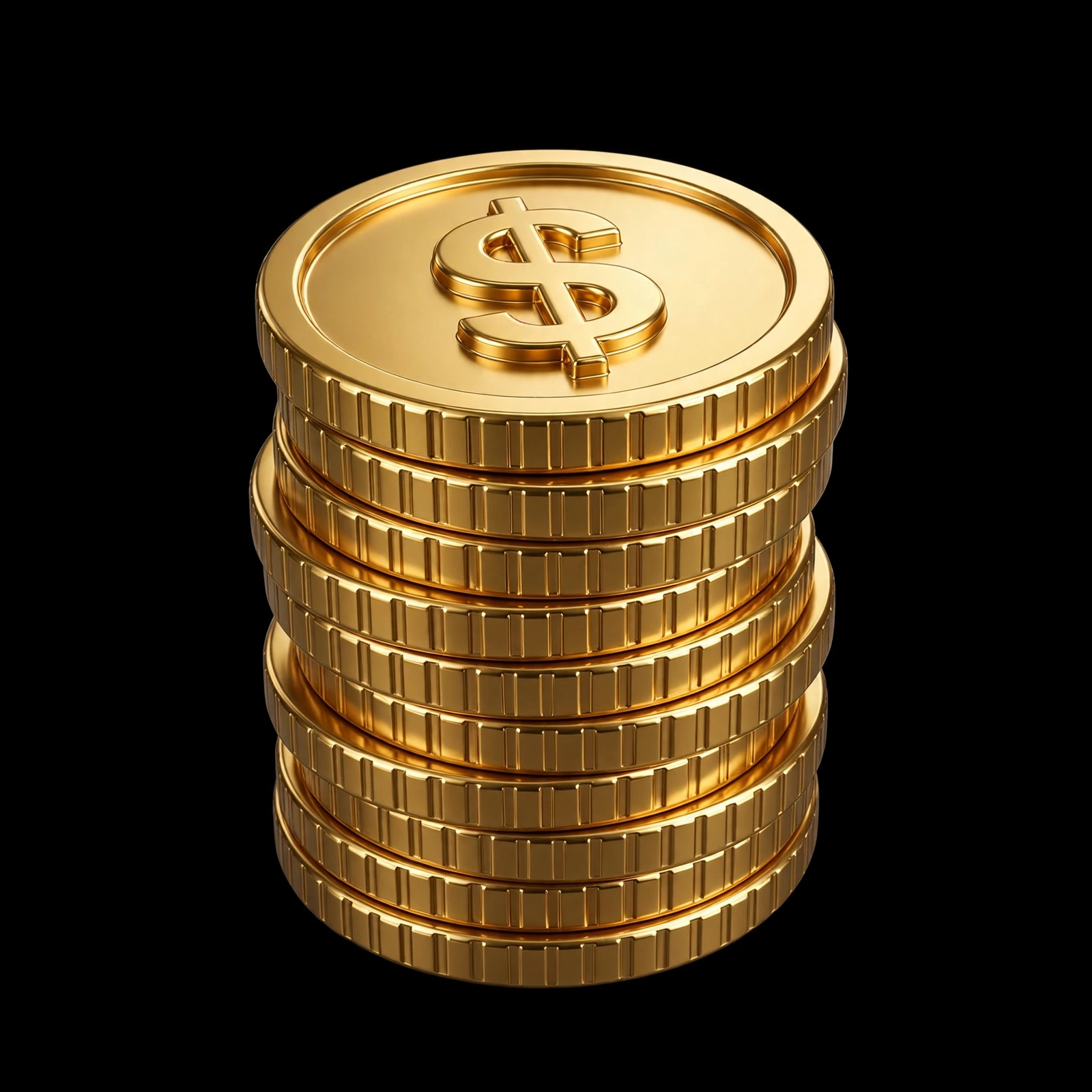 Gold coins icon